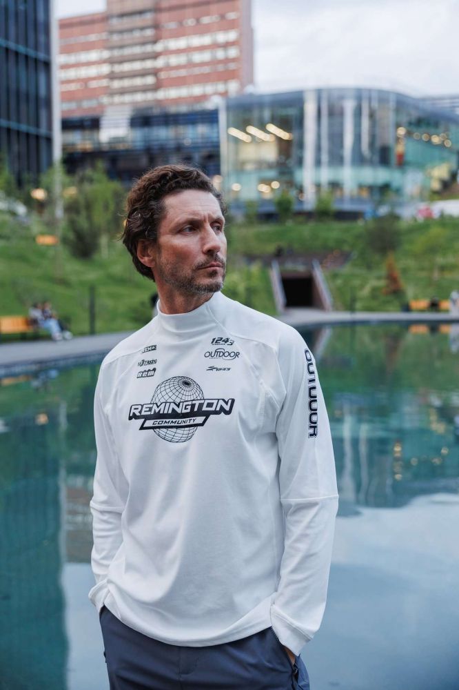 Remington Formula One White — лонгслив для комфорта и городского стиля